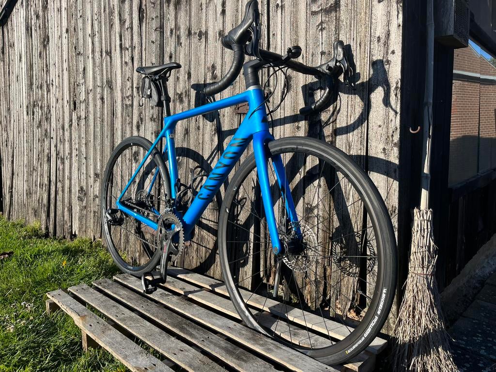 Canyon Endurace CF - Carbon racefiets met 4iiii powermeter, Gebruikt, Carbon, Meer dan 20 versnellingen, 53 tot 57 cm