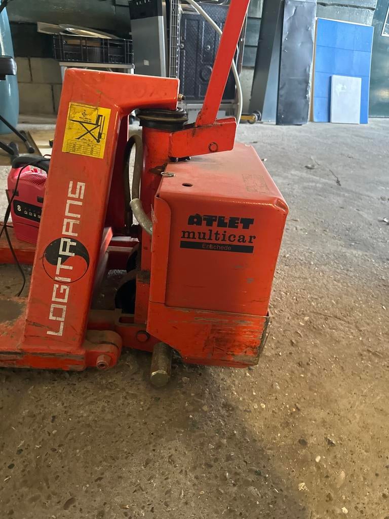 Palletheffer in hoogte verstelbaar met lader, Zakelijke goederen, Ophalen, Palletwagen, Elektrisch, Tot 1000 kg