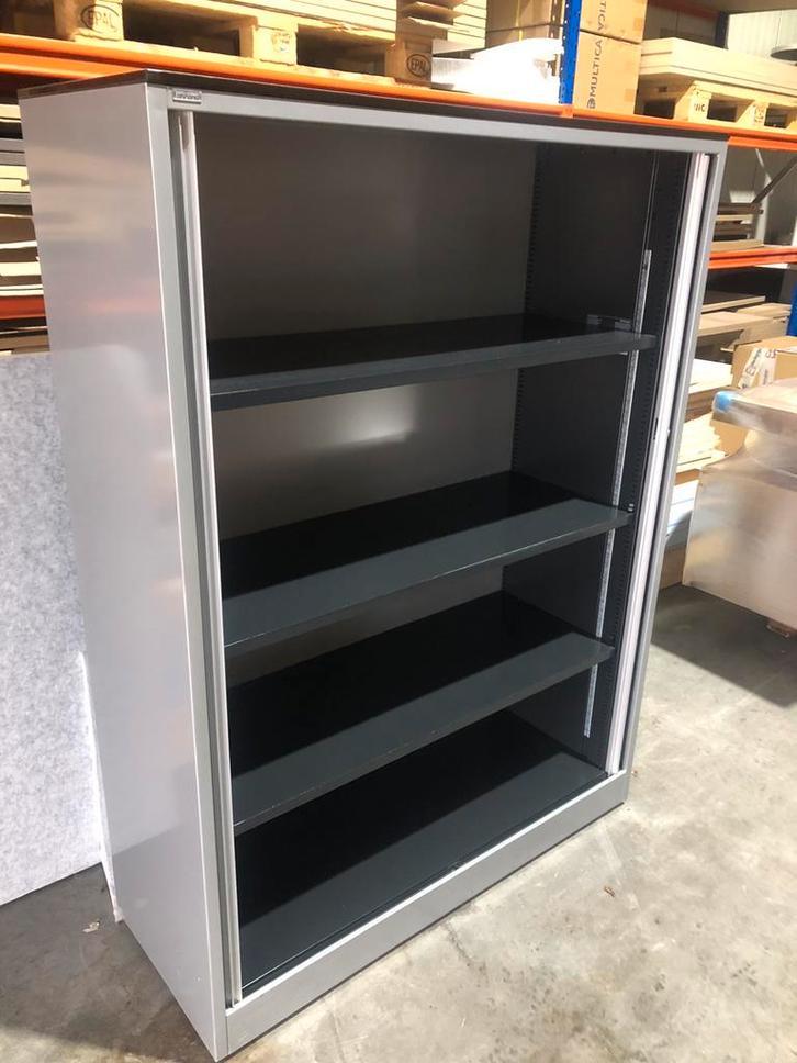 Luxe ahrend Roldeurkasten/archiefkasten/opbergkasten 165 H, Niet ingevuld, 150 tot 200 cm, Niet ingevuld, Ophalen of Verzenden