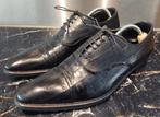 Harris herenschoenen maat 9, Harris, Zwart, Ophalen of Verzenden, Zo goed als nieuw