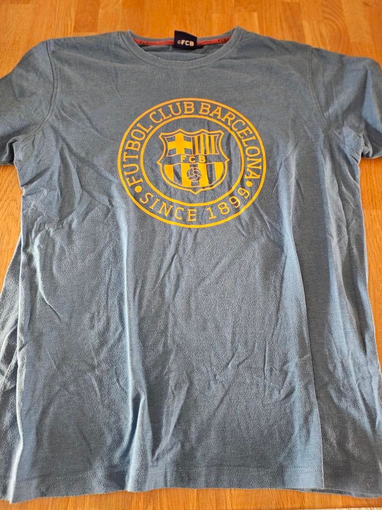 FC Barcelona T-shirt, Kleding | Heren, Ophalen of Verzenden, Maat 56/58 (XL), Blauw