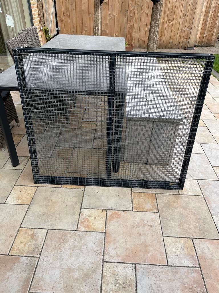 Panelen voor volière kooi, Dieren en Toebehoren, Vogels | Hokken en Kooien, Ophalen, Zo goed als nieuw, Aluminium, Overige typen