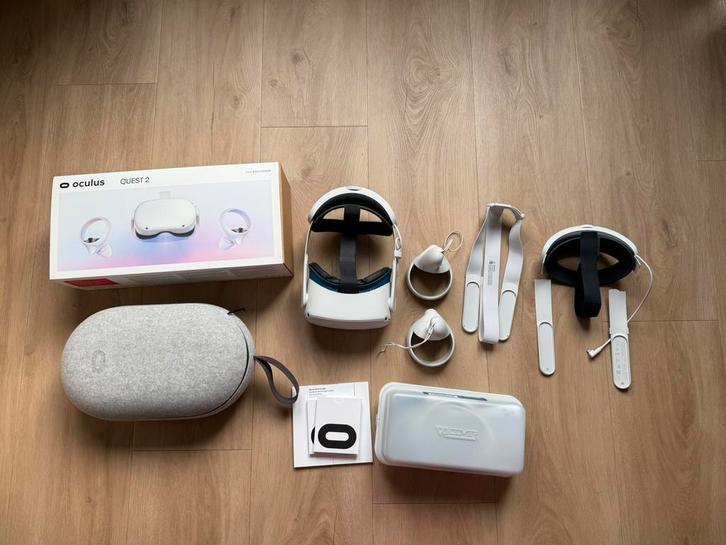 Oculus Quest2 64GB, Spelcomputers en Games, Virtual Reality, Gebruikt, VR-bril, Ophalen of Verzenden