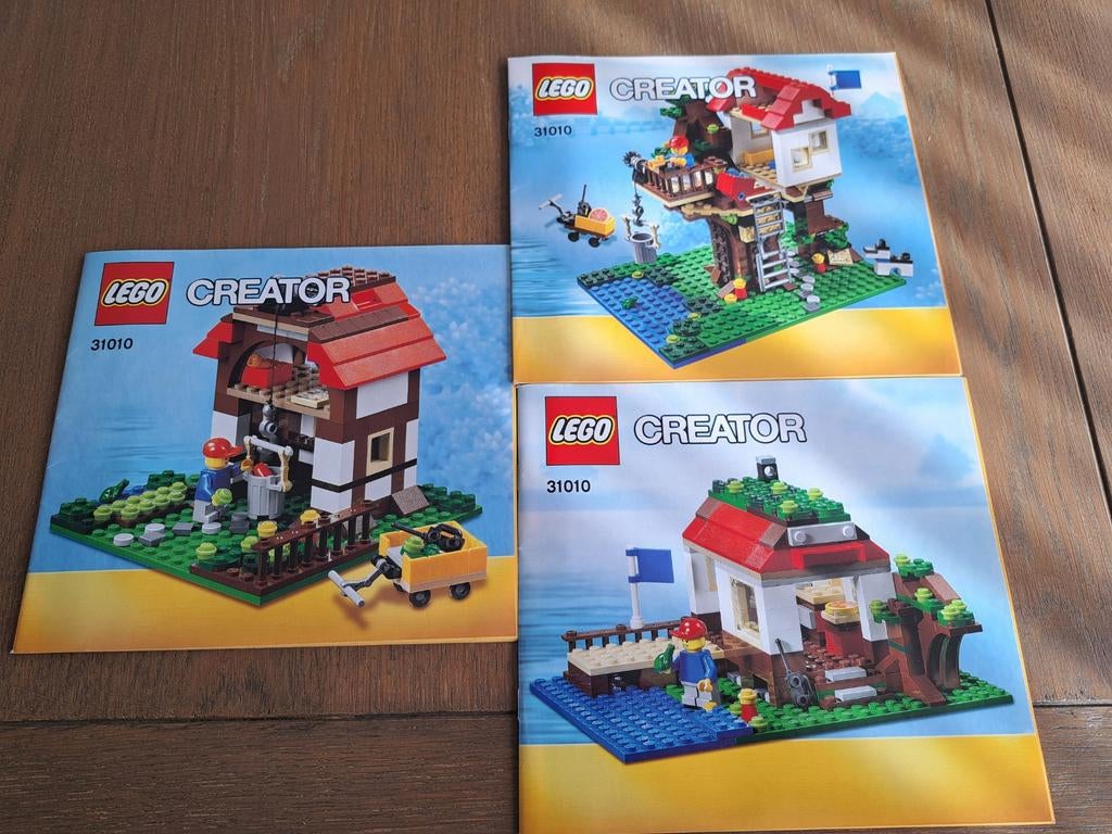 Lego creator 3 in 1 boomhuis 31010, Ophalen of Verzenden, Zo goed als nieuw