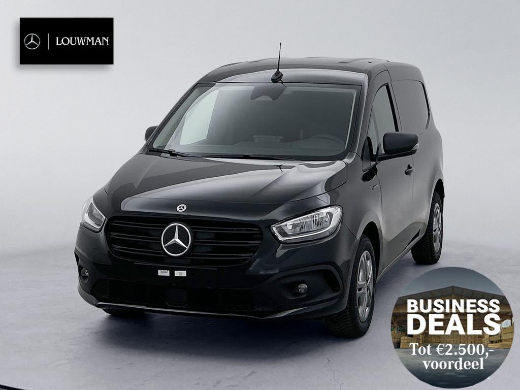 Mercedes-Benz eCitan 0,99% RENTE - 112 L1 BUSINESS SOLUTION, Auto's, Bestelauto's, Stof, Zwart, Mercedes-Benz, Nieuw