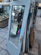 Schuurdeur balkondeur Tuinhuisdeur Achterdeur 83 bij 210 dub, Doe-het-zelf en Verbouw, Deuren en Horren, Ophalen, Gebruikt, 80 tot 100 cm