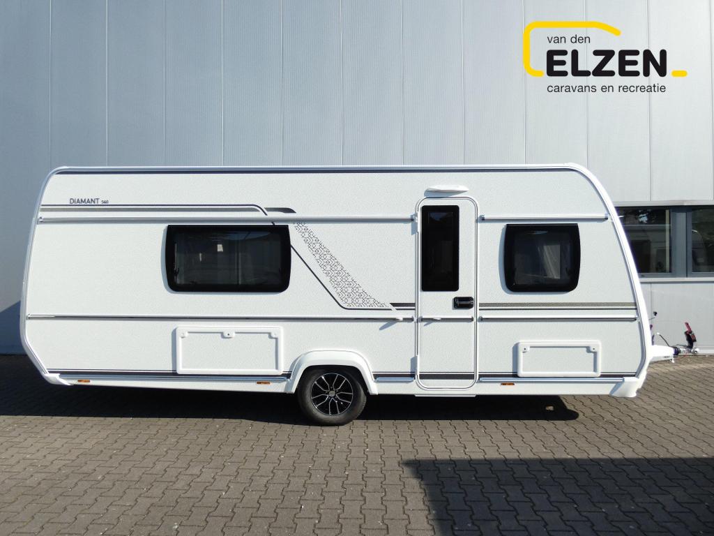 Fendt Diamant 560 DW actieprijs, incl. opties, Caravans en Kamperen, Caravans, Rondzit, Bedrijf, Schokbreker, Overige typen