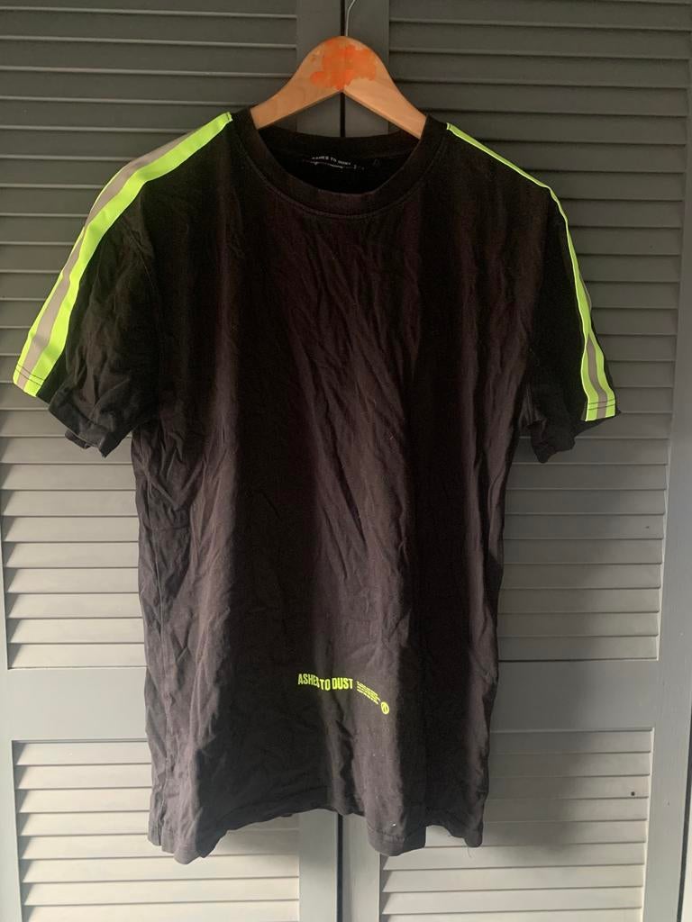 Ashes to Dust shirt maat S, Kleding | Heren, Ophalen of Verzenden, Gedragen, Maat 46 (S) of kleiner, Zwart