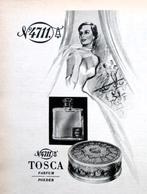 14 vintage advertenties reclames luchtjes 49-58 parfums, Ophalen of Verzenden, Gebruikt, Overige typen
