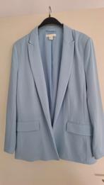 Lichtblauwe openvallende blazer H&M maat 44, H&M, Blauw, Maat 42/44 (L), Ophalen of Verzenden