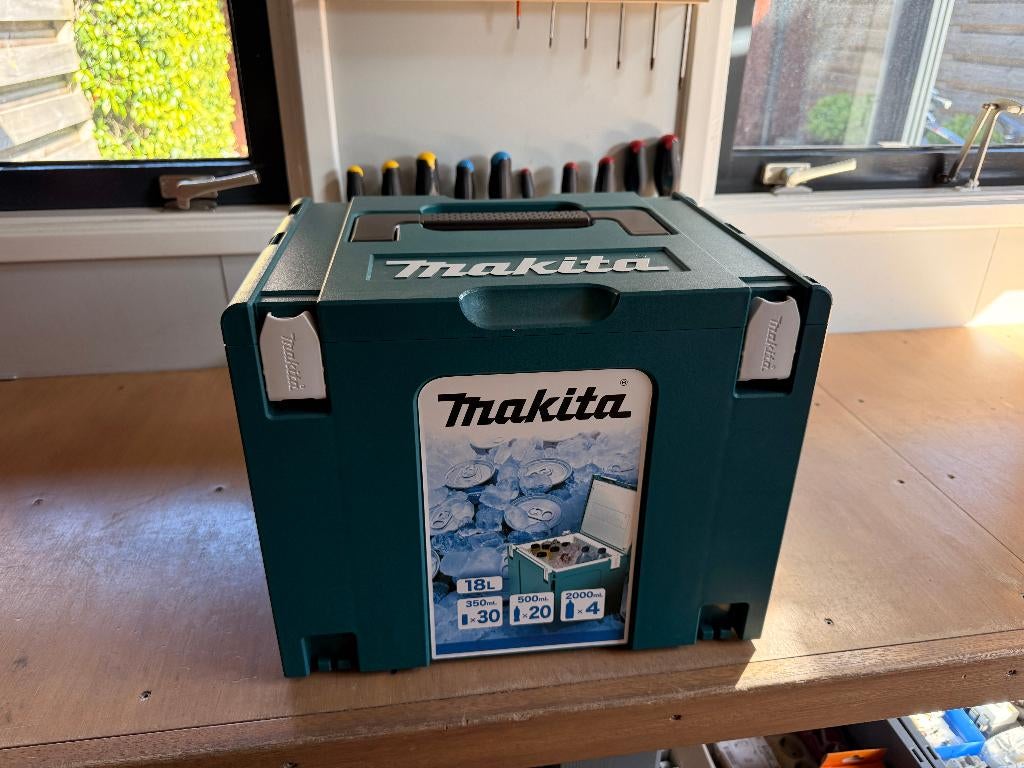 Makita Accessoires CoolMbox koelbox - 18 liter, Caravans en Kamperen, Ophalen of Verzenden, Nieuw, Koelbox, Koelelement