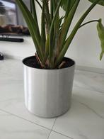 Vintage bloem pot groot binnen, Ophalen, Overige materialen, 40 cm of meer, Rond