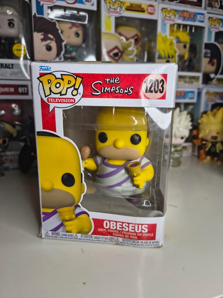 Funko Pop! The Simpsons Obeseus #1203, Verzamelen, Poppetjes en Figuurtjes, Ophalen of Verzenden, Nieuw