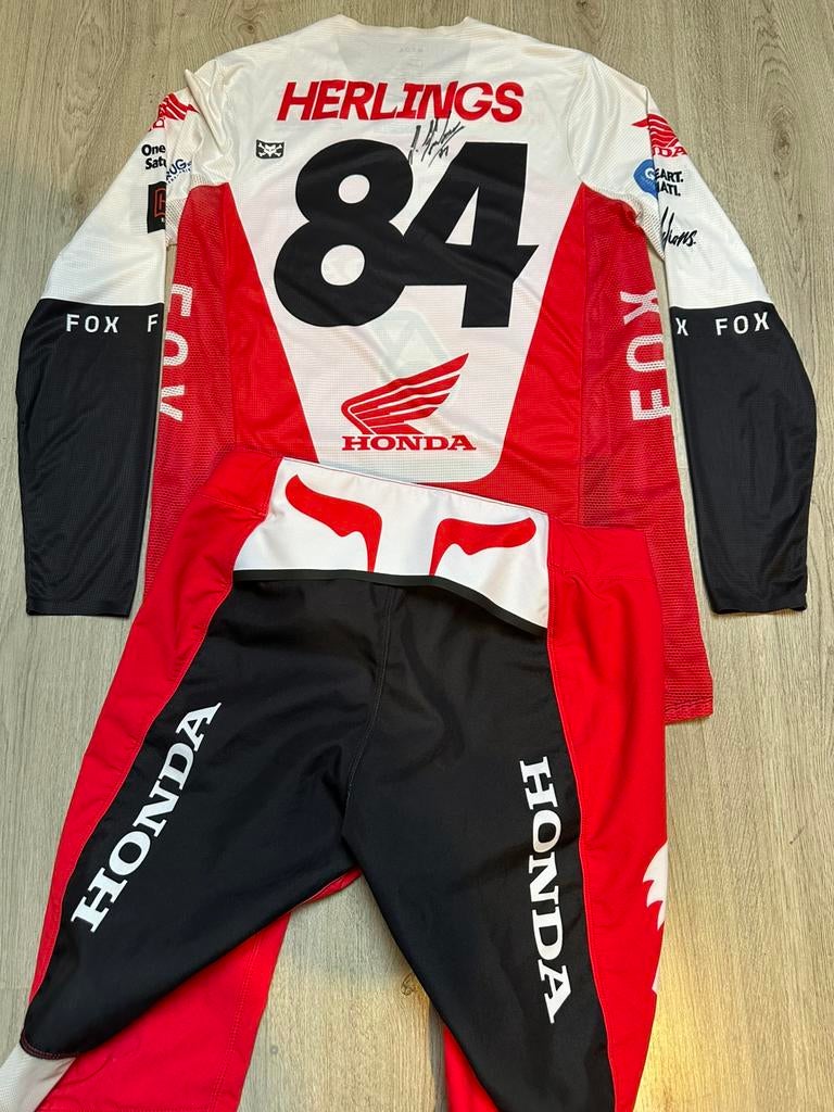 Jeffrey Herlings 2026 HRC Honda pak, Motoren, Kleding | Motorkleding, Ophalen of Verzenden, Tweedehands, Kinderen, Motorcrosskleding