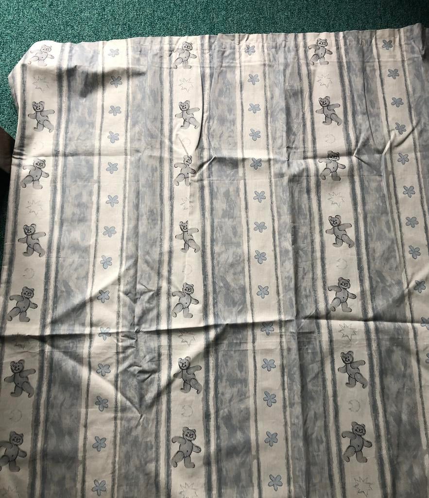 Gordijnen babykamer, Eenpersoons, Ophalen of Verzenden, Grijs, Deken of Dekbed