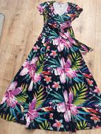 Bon Prix Zwierige Maxi Jurk met Wijde Rok - Maat 38, Maat 38/40 (M), Blauw, Ophalen of Verzenden, Zo goed als nieuw