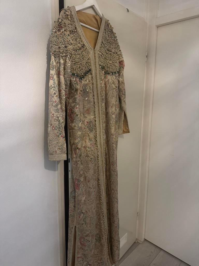 Sjieke kaftan, Maat 38/40 (M), Overige typen, Zwart, Ophalen of Verzenden