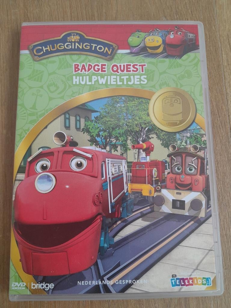 DVD Chuggington Badge Quest Hulpwieltjes, Alle leeftijden, Ophalen of Verzenden, Zo goed als nieuw