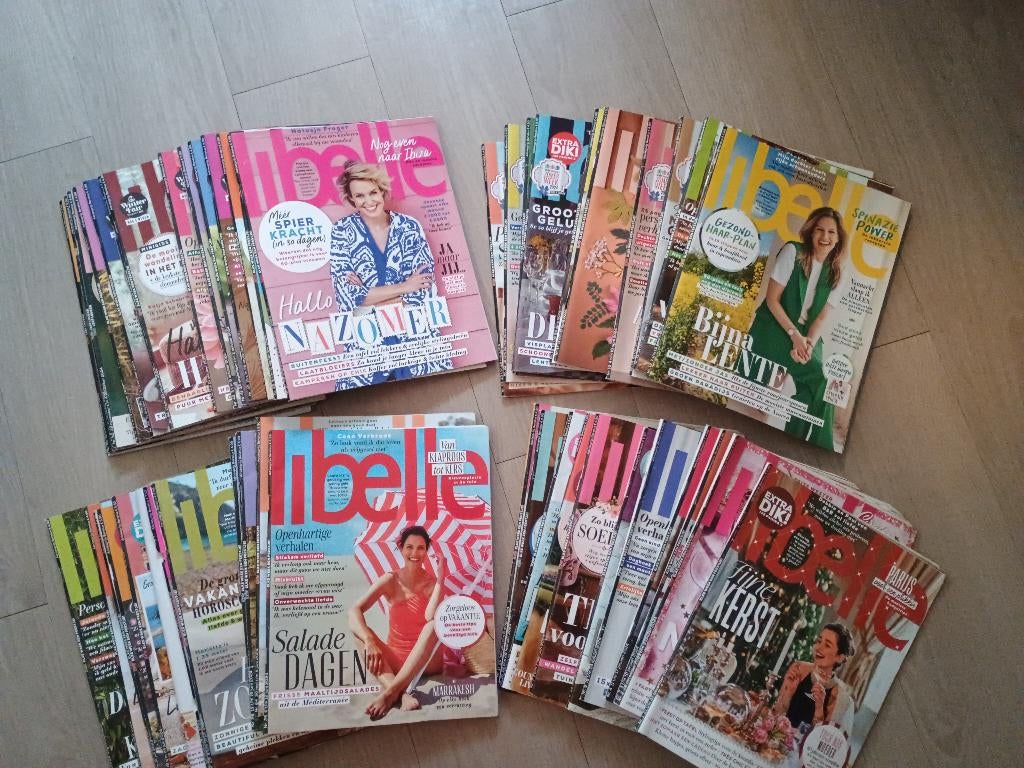 Libelle jaargang 2024, Boeken, Tijdschriften en Kranten, Ophalen, Gelezen, Damesbladen