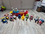 Grote Paw Patrol set: boot, auto's en figuurtjes, Kinderen en Baby's, Speelgoed | Speelgoedvoertuigen, Ophalen, Gebruikt
