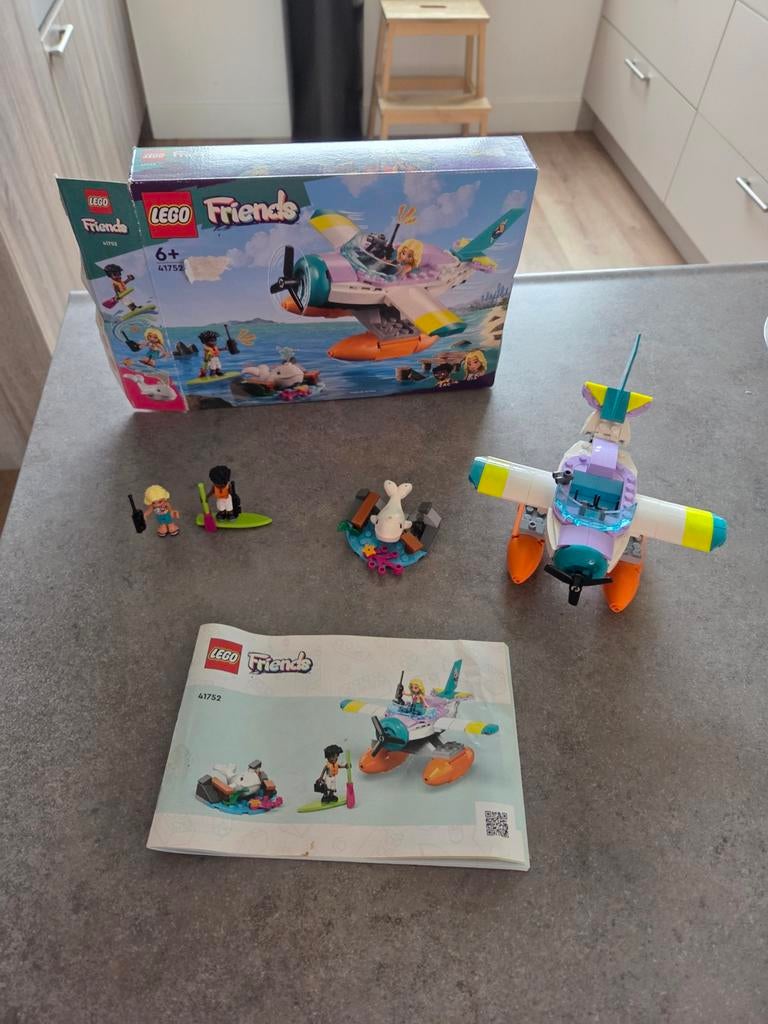 Lego Friends Watervliegtuig 41752 - Complete Set, Ophalen of Verzenden, Zo goed als nieuw, Complete set, Lego