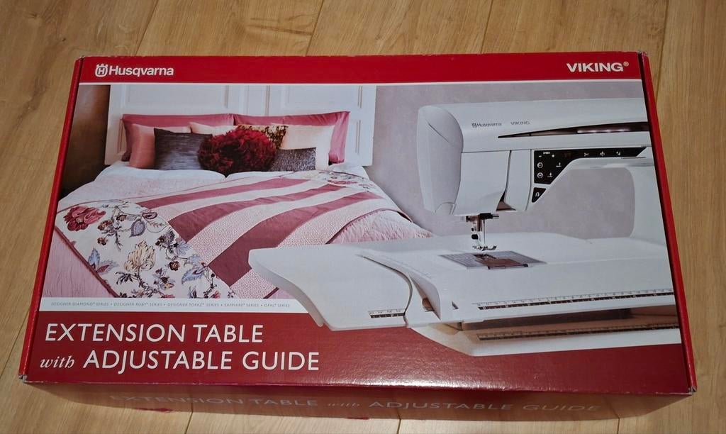 Husqvarna aanschuiftafel - Nieuw in doos, Hobby en Vrije tijd, Naaimachines en Toebehoren, Nieuw, Toebehoren, Husqvarna, Ophalen of Verzenden