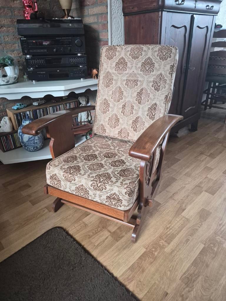 Rookstoel, Antiek en Kunst, Antiek | Meubels | Stoelen en Banken, Ophalen