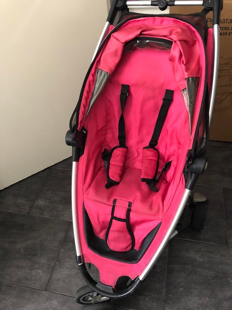 Quinny Zapp buggy roze - Compact en handig, Kinderen en Baby's, Buggy's, Ophalen of Verzenden, Gebruikt, Quinny