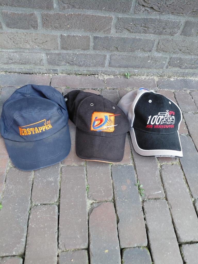 Jos Verstappen pet gesigneerd, Ophalen of Verzenden, Zo goed als nieuw