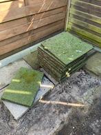 gratis kunstgrastegels morgen ophalen, Tuin en Terras, Gras en Kunstgras, Ophalen, Gebruikt, Minder dan 10 m²