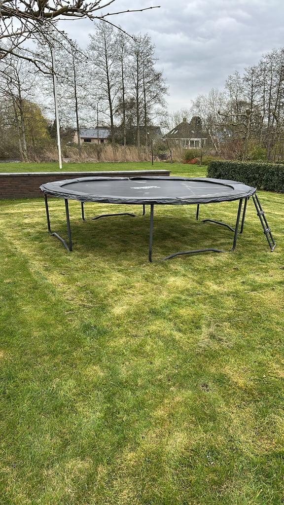 Salta trampoline, 366 rond, Kinderen en Baby's, Speelgoed | Buiten | Trampolines, Gebruikt, Ophalen