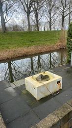 Happy Cocoon Table Rechthoek wit, Tuin en Terras, Vuurtafels, Ophalen of Verzenden, Gebruikt