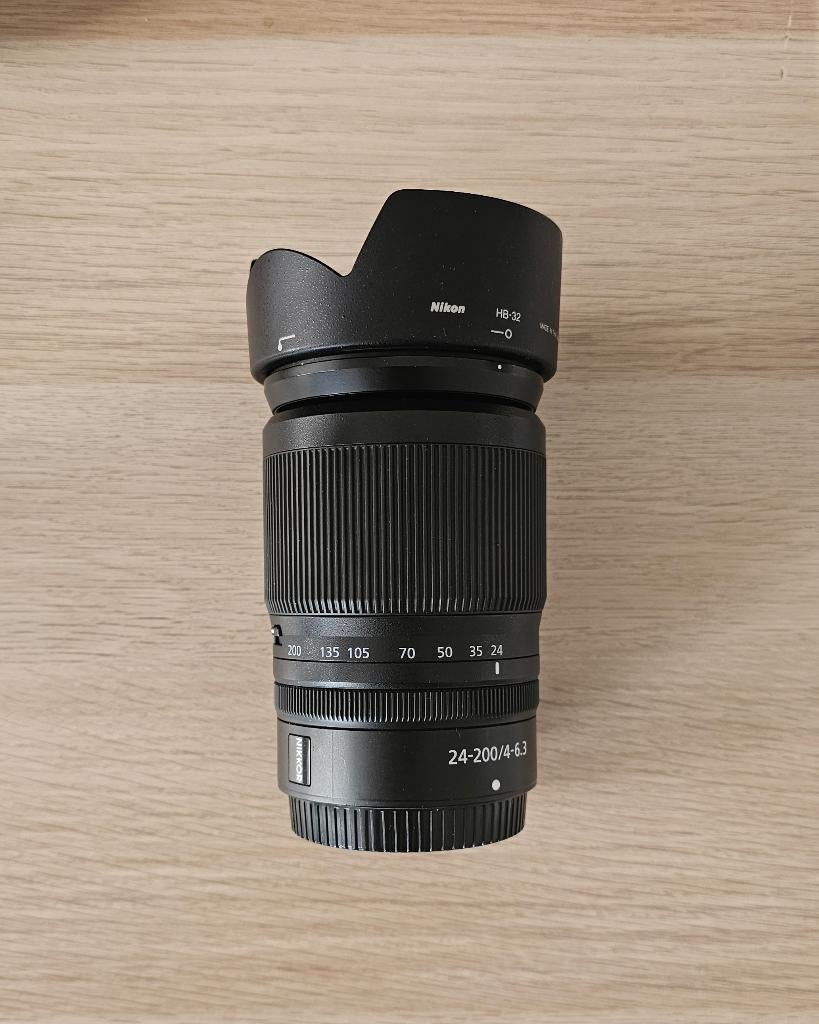 Nikon (Nikkor) Z 24-200mm f/4-6.3, Audio, Tv en Foto, Fotografie | Lenzen en Objectieven, Ophalen of Verzenden, Zo goed als nieuw