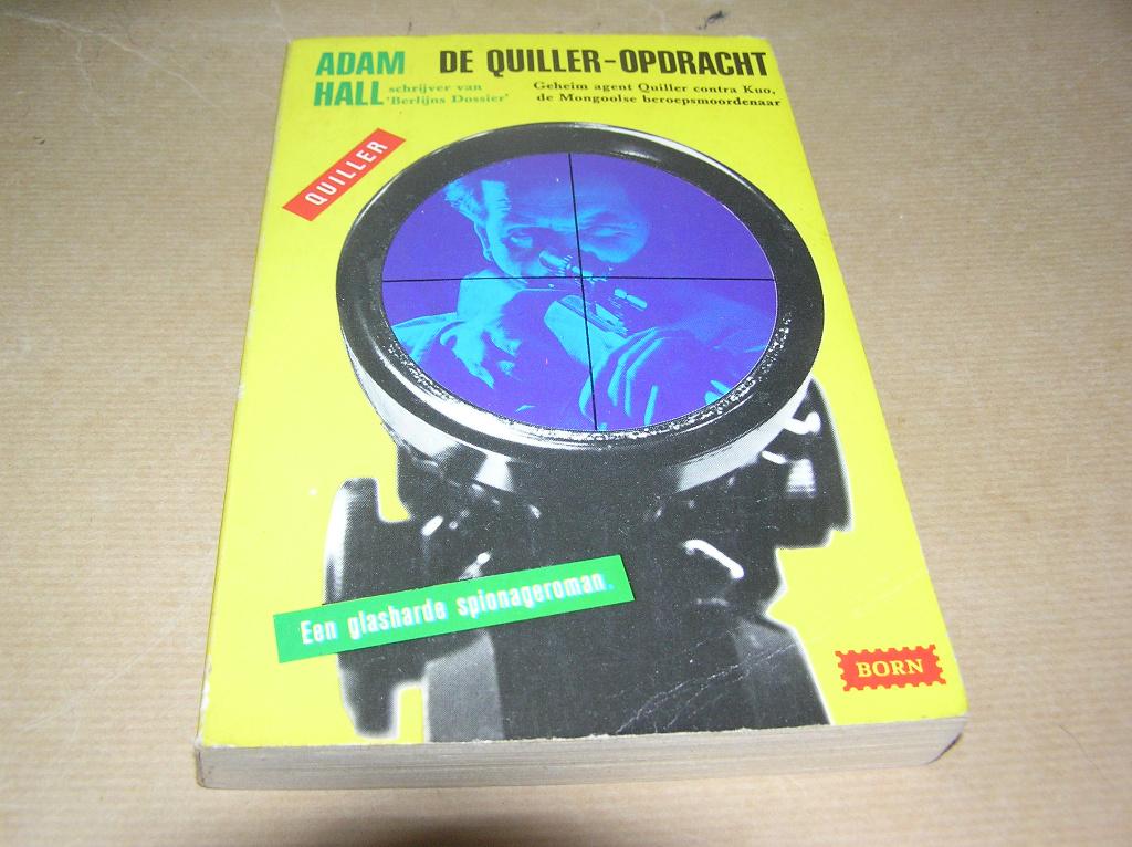 De Quiller-opdracht- Adam Hall, Ophalen of Verzenden, Gelezen, Adam Hall