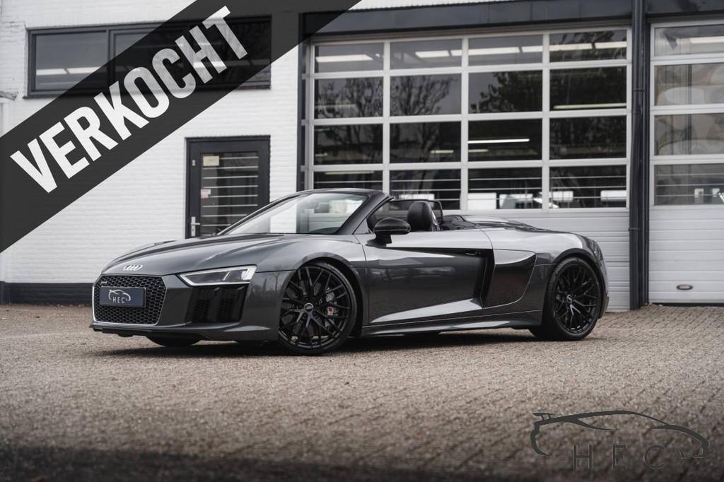 Audi R8 Spyder - 5.2 FSI Quattro B&O| Keramisch | Carbon, Auto's, Automaat, Gebruikt, Euro 6, 5204 cc