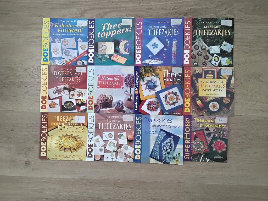 DHZ-boekjes: Knutselen met theezakjes, Hobby en Vrije tijd, Theezakjes, Ophalen, Boek