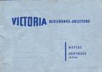Victoria Betriebsanleitung bromfiets tot 50 cc 1959 (5375z), Ophalen of Verzenden, Zo goed als nieuw