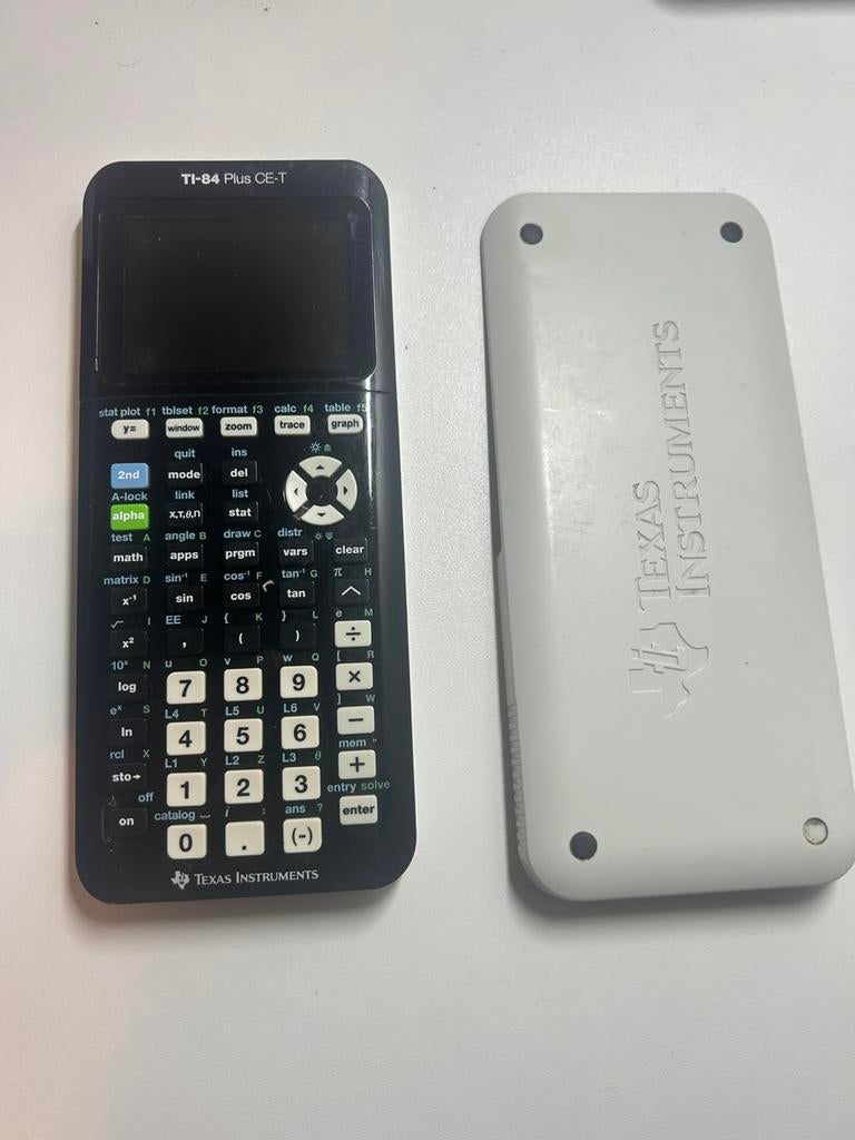 Texas Instruments ti 84 plus ce-t Grafische Rekenmachine, Diversen, Ophalen of Verzenden, Grafische rekenmachine, Zo goed als nieuw