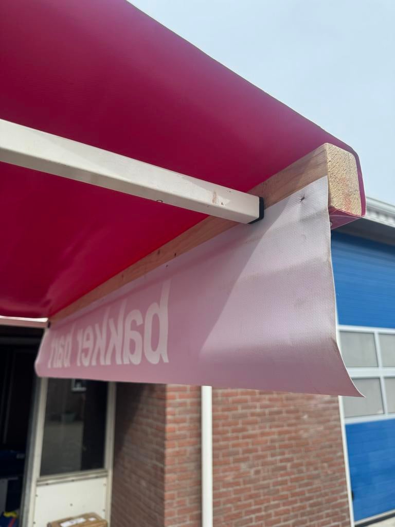 Marktkraam compleet demontabel roze, Diversen, Rommelmarktspullen, Ophalen of Verzenden