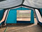 Old school bungalowtent 5 x 4 x 2,5 m, twee slaapcabines, Caravans en Kamperen, Ophalen, Gebruikt, Tot en met 4