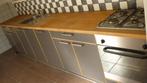 Te koop zie omschrijving, Huis en Inrichting, Keuken | Complete keukens, Ophalen, Gebruikt, Blauw, Enkelwandige keuken