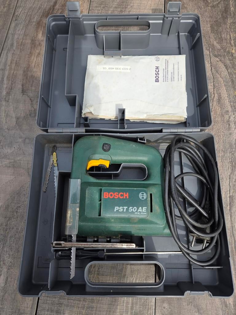 Decoupeerzaag Bosch, Doe-het-zelf en Verbouw, Gereedschap | Zaagmachines, Gebruikt, Decoupeerzaag, Ophalen of Verzenden, 30 tot 70 mm