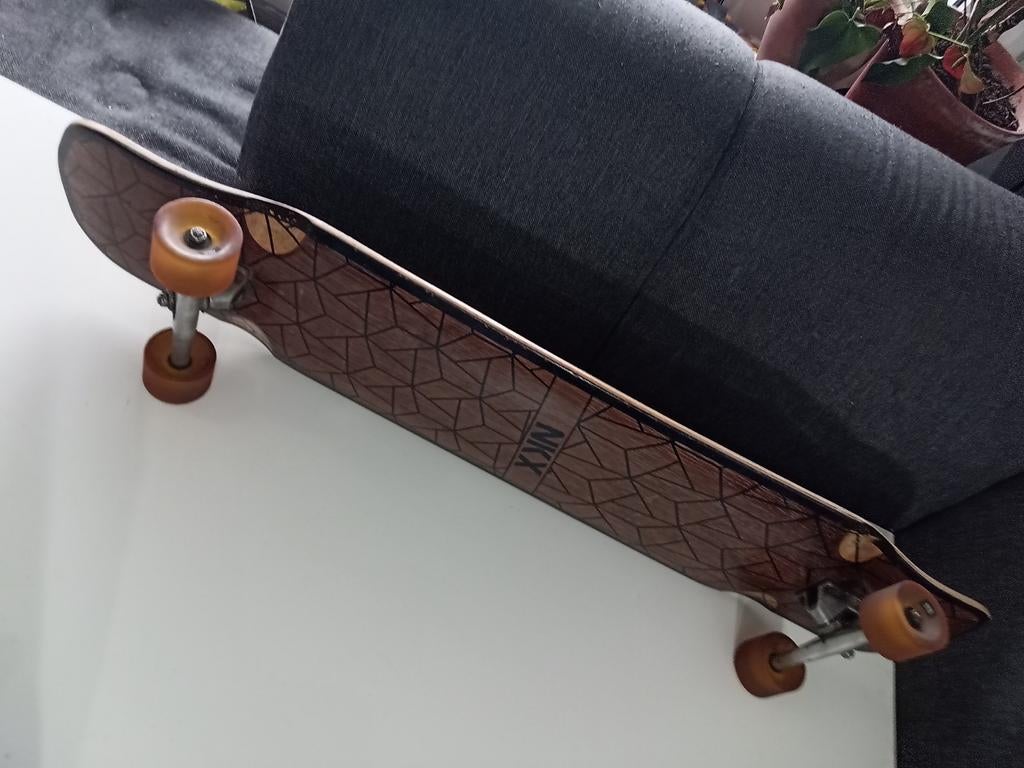 NKX longboard, Sport en Fitness, Skateboarden, Ophalen of Verzenden, Gebruikt, Longboard