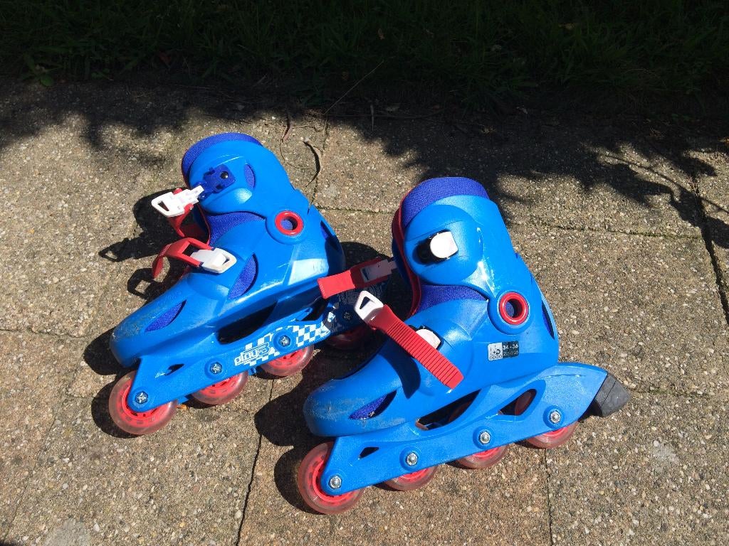 skeelers, Kinderen en Baby's, Speelgoed | Buiten | Rolschaatsen, Verstelbaar, Kinderen, Ophalen of Verzenden, Zo goed als nieuw