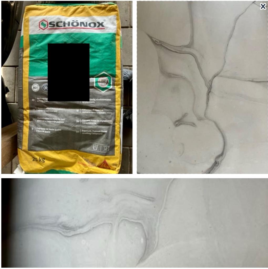 Schonox betonlook egaline + pigment (zie foto), Ophalen, Nieuw