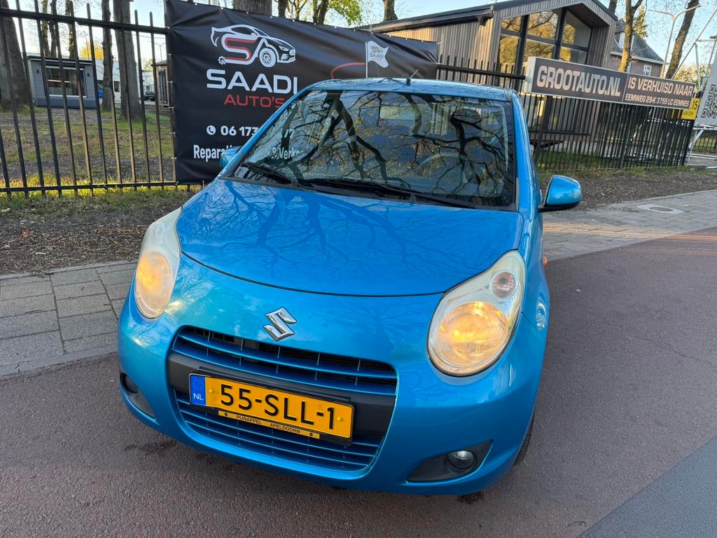 Suzuki Alto 1.0 2011 Blauw, Auto's, Voorwielaandrijving, Stof, 200 kg, Origineel Nederlands