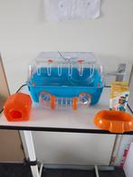 Leuke blauwe hamster kooi nr 88, Dieren en Toebehoren, Knaagdieren en Konijnen | Hokken en Kooien, Minder dan 60 cm, Kooi, Minder dan 75 cm