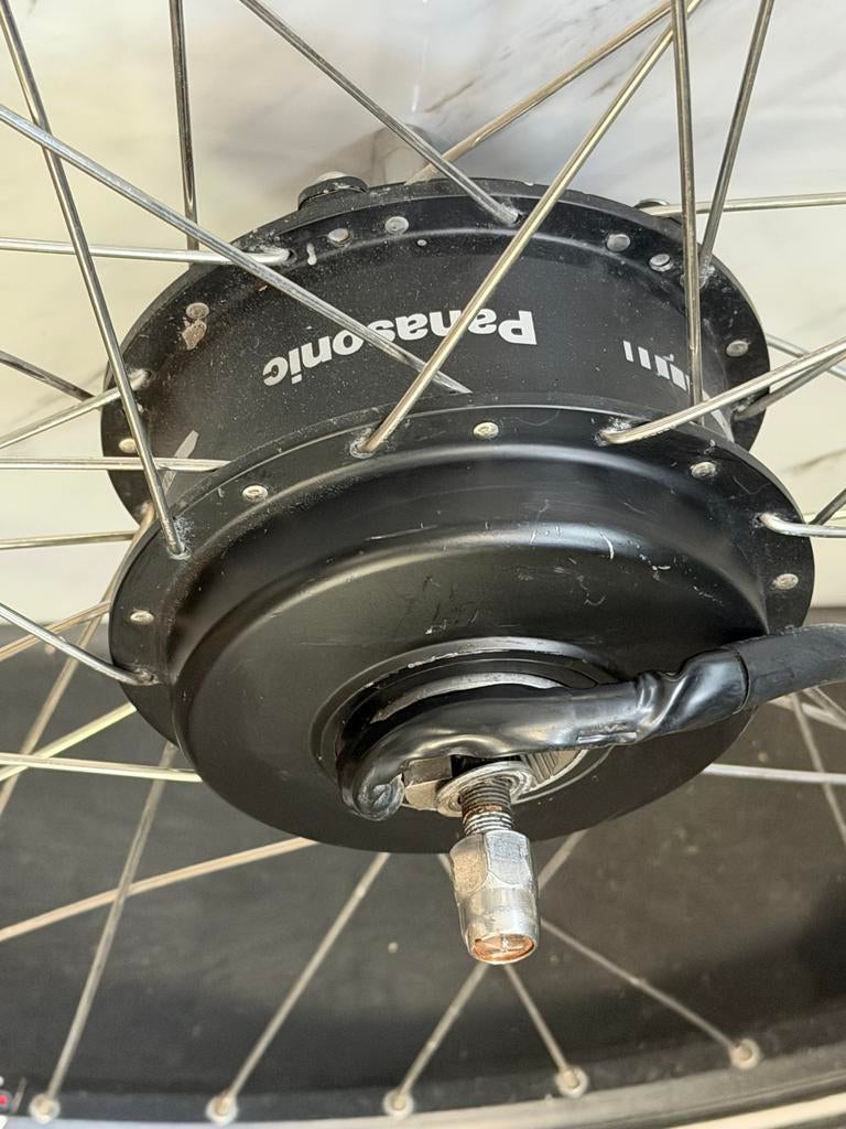 Panasonic voorwielmotor e-bike wiel, Ophalen of Verzenden, Zo goed als nieuw, By.matt@outlook.com, 7555bs