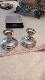 Zilveren kandelaars., Ophalen of Verzenden, Zilver