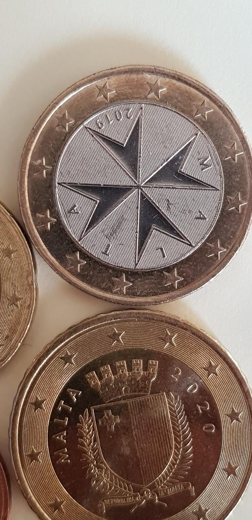 Setje Malta 1,2,5,20,50cent + 1 euro, Postzegels en Munten, Munten | Europa | Euromunten, Ophalen of Verzenden, Malta, Overige waardes